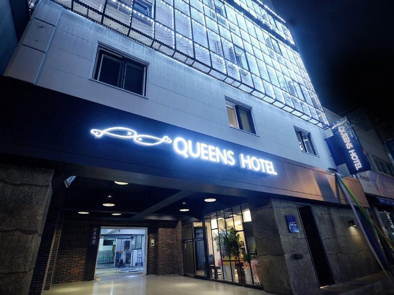 Queens Hotel Seomyeon Busan Bagian luar foto